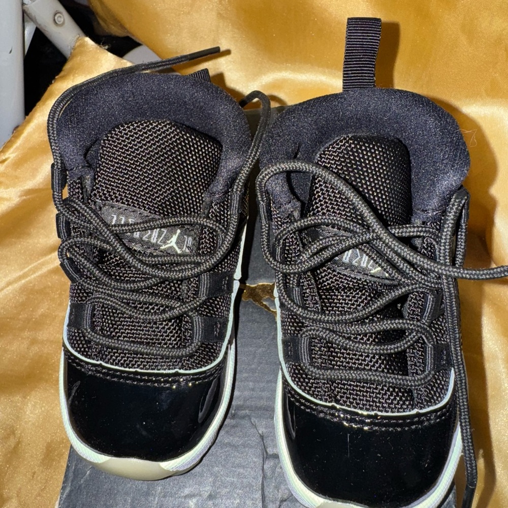 Kids Black and White Sneakers